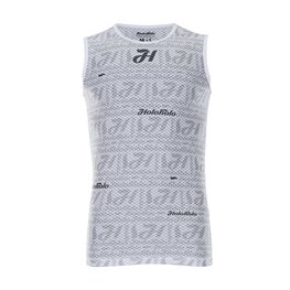 HOLOKOLO Kolarski bezrękawnik - BREEZE - biały